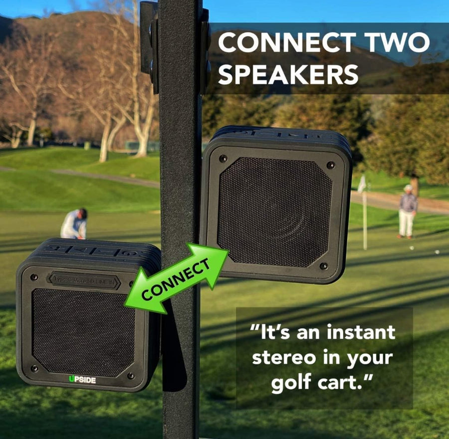 Upside Golf Bluetooth Golf Speaker w/ Magnetic Mount - UPSIDEGOLF