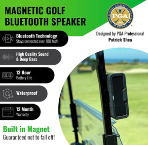Upside Golf Speaker Super XL Pro w/ Magnetic Mount - UPSIDEGOLF